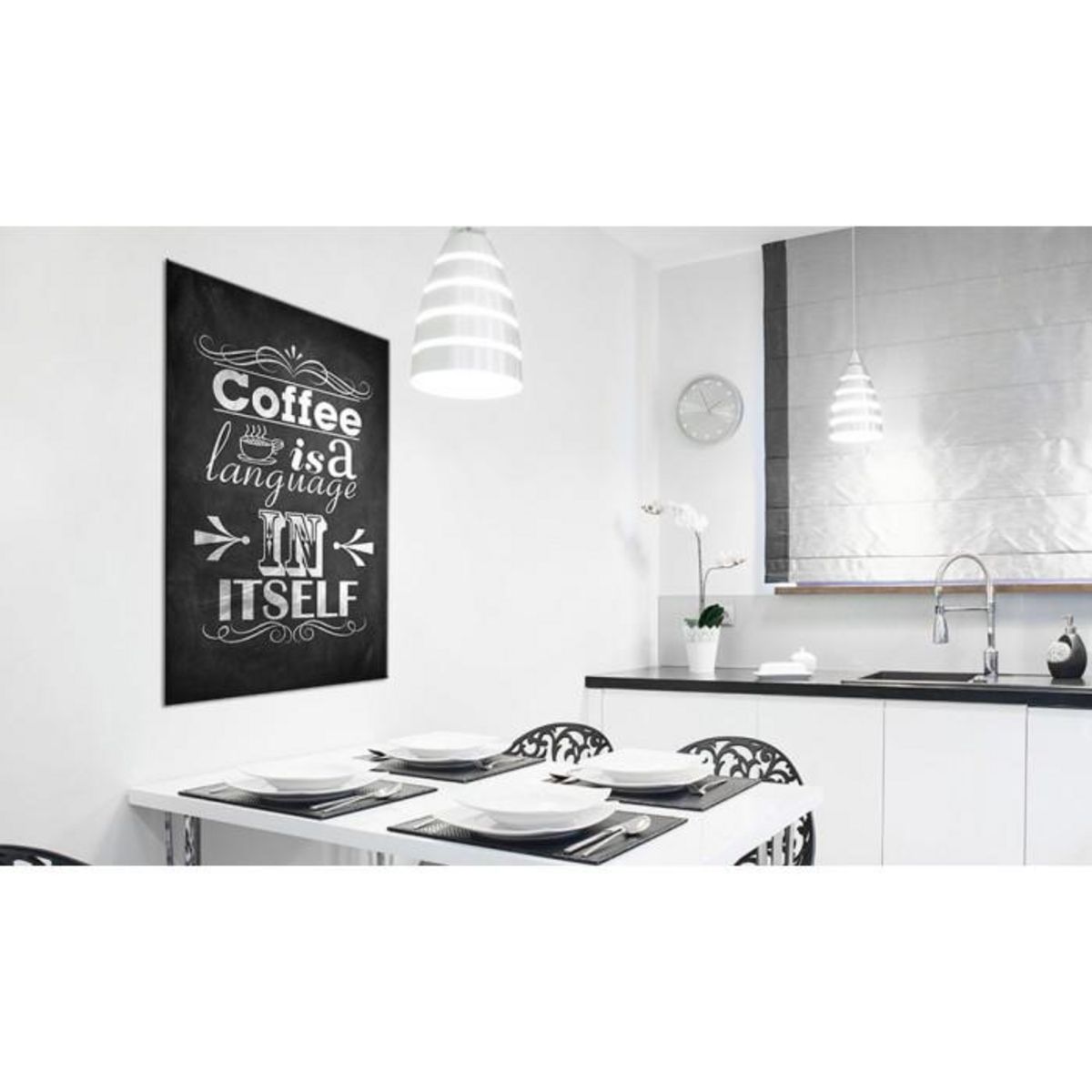 Paris Prix Tableau Imprimé  Langage du Café