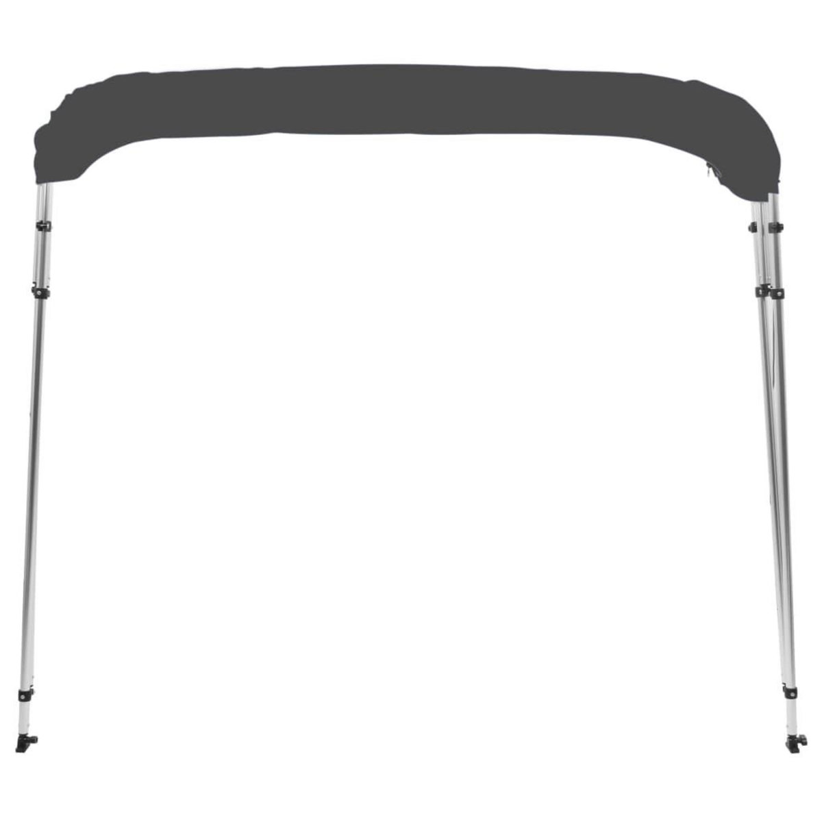 VIDAXL Auvent bimini a 4 arceaux Anthracite 243x180x137 cm