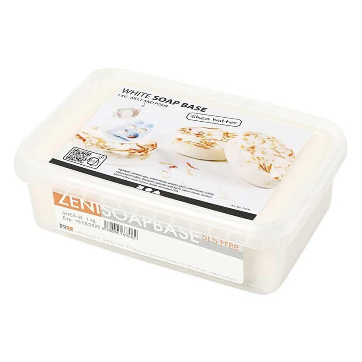 CREATIV COMPANY Base de savon au beurre de karité 1 kg