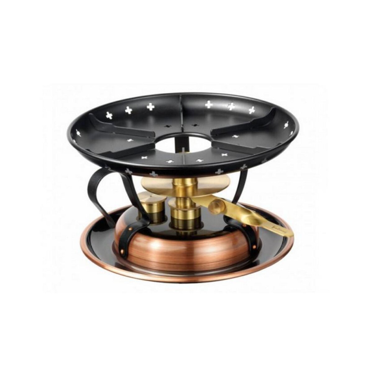 Stockli Réchaud à fondue 22cm - 7568.50