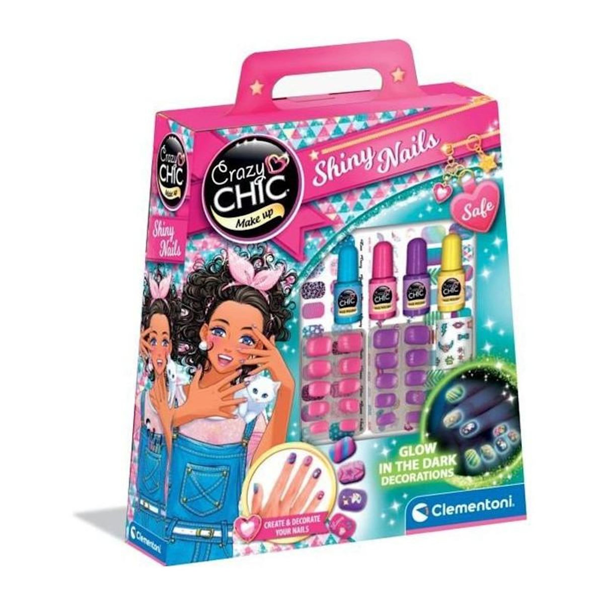 CLEMENTONI CLEMENTONI - 18689 - Ongles phosphorescents