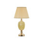Voir la diapositive 1 : Paris Prix Lampe à Poser en Céramique  Harley  55cm Or & Beige