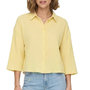 Voir la diapositive 1 : JACQUELINE DE YONG Chemise Jaune Femme JDY Theis Life 3/4