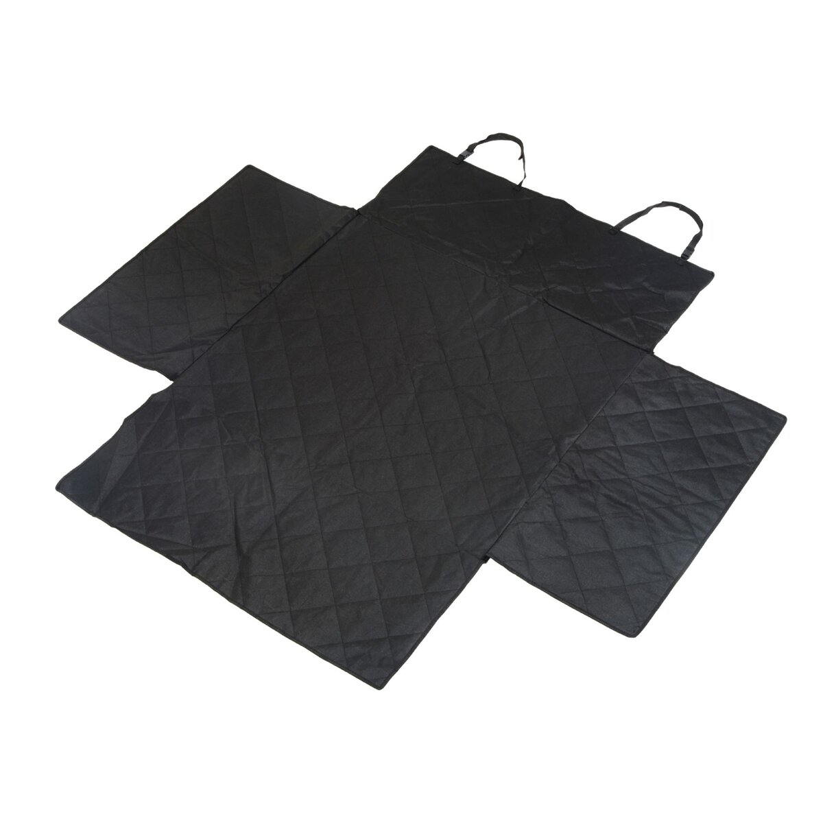 PAWHUT Housse de protection coffre de voiture couverture tapis de protection  imperméable chien chat 185L x 175l cm tissu oxford haute densité noir pas  cher 