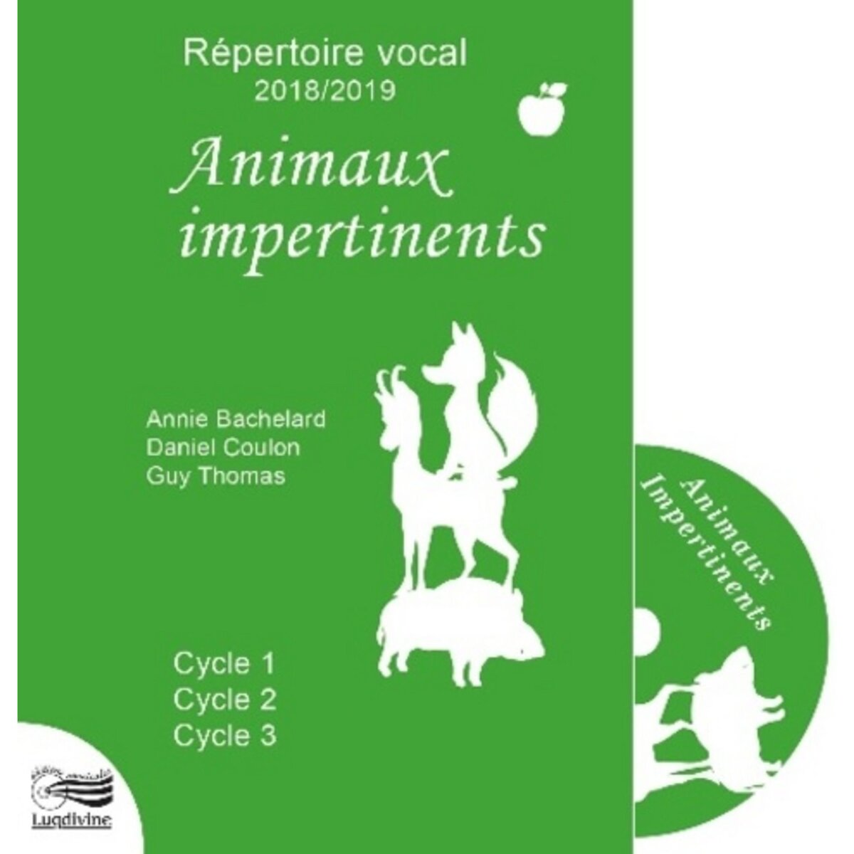  ANIMAUX IMPERTINENTS. CYCLE 1, CYCLE 2, CYCLE 3, EDITION 2018-2019, AVEC 1 CD AUDIO, Bachelard Annie