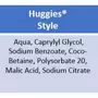 HUGGIES Style - Recharge De Lingettes Nettoyantes Bébé X 40