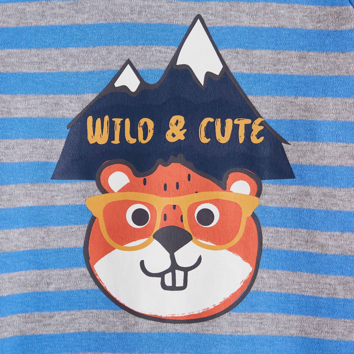 INEXTENSO Pyjama à rayures garçon