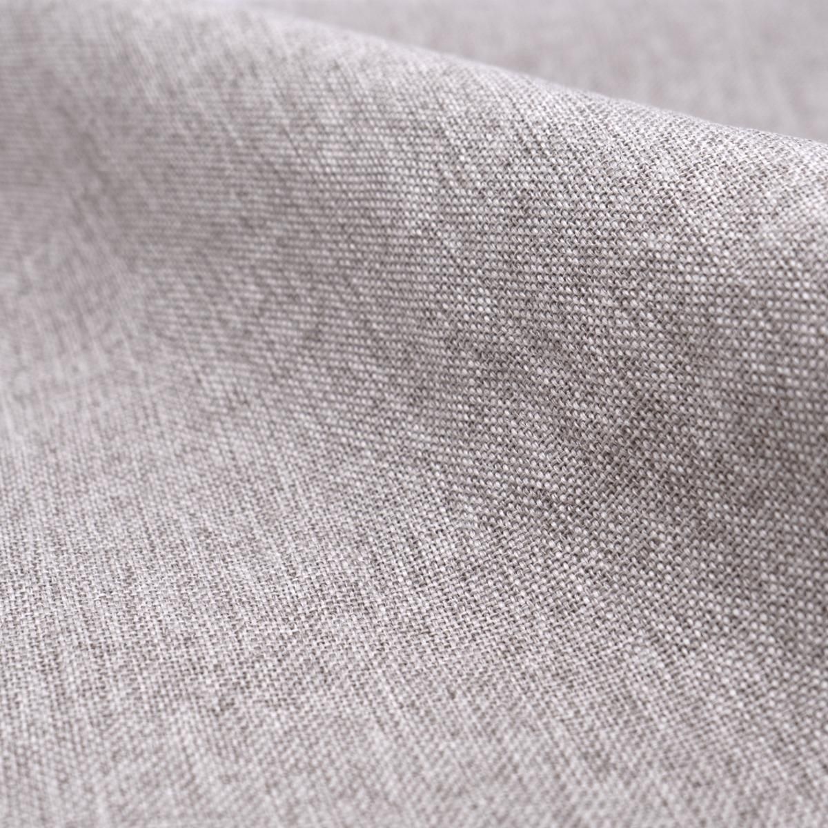 Rendez vous déco Lot de 2 chaises en tissu bleu et pieds en métal effet bois - Cozy