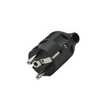 CENTRALE BRICO Fiche électrique mâle 2 pôles + terre, 16 A