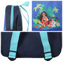Voir la diapositive 5 : Bagtrotter Bagtrotter - Vaiana - Disney - Sac à Dos Scolaire Goûter 24 cm - Bleu Foncé - 1 compartiment zippé - Bretelles Matelassées - 24x7x24 cm - Matière Polyester - Sac à Dos Scolaire Maternelle
