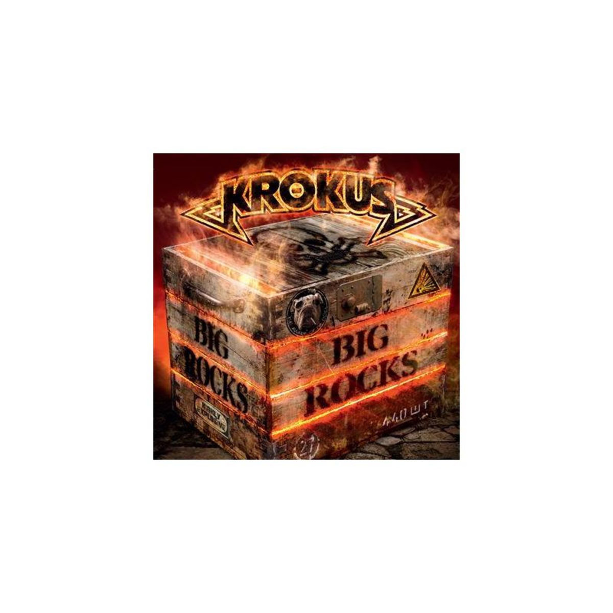 Big Rocks Édition Limitée Vinyle Couleur Feu