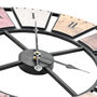 Voir la diapositive 4 : VIDAXL Horloge murale vintage avec mouvement a quartz 60 cm XXL