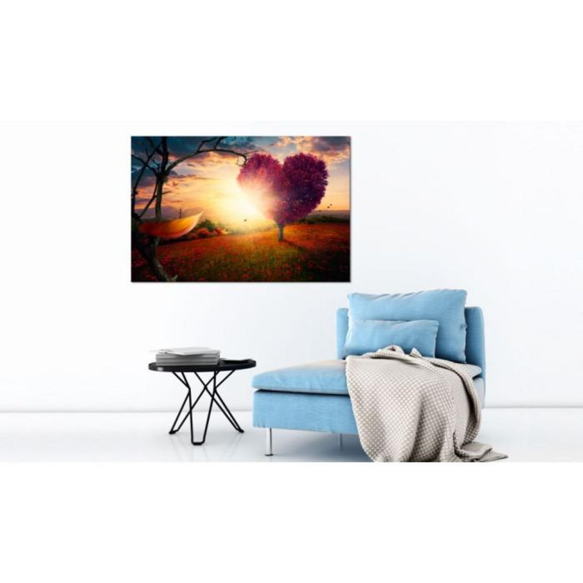 Paris Prix Tableau Imprimé  Hills of Love  40x60cm