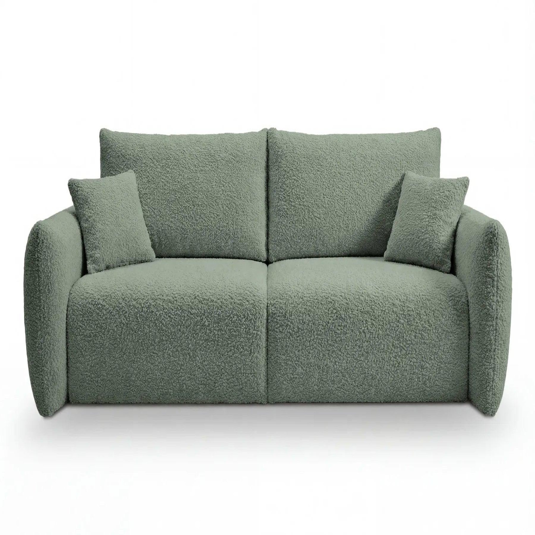 Voir la diapositive 1 : CASANOVA PARIS Elio - canapé convertible tissu bouclette