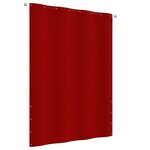 VIDAXL Ecran de balcon Rouge 160x240 cm Tissu Oxford