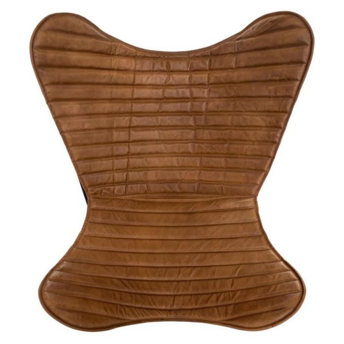 ATMOSPHERA Housse de Chaise en Cuir  Dario  92cm Marron