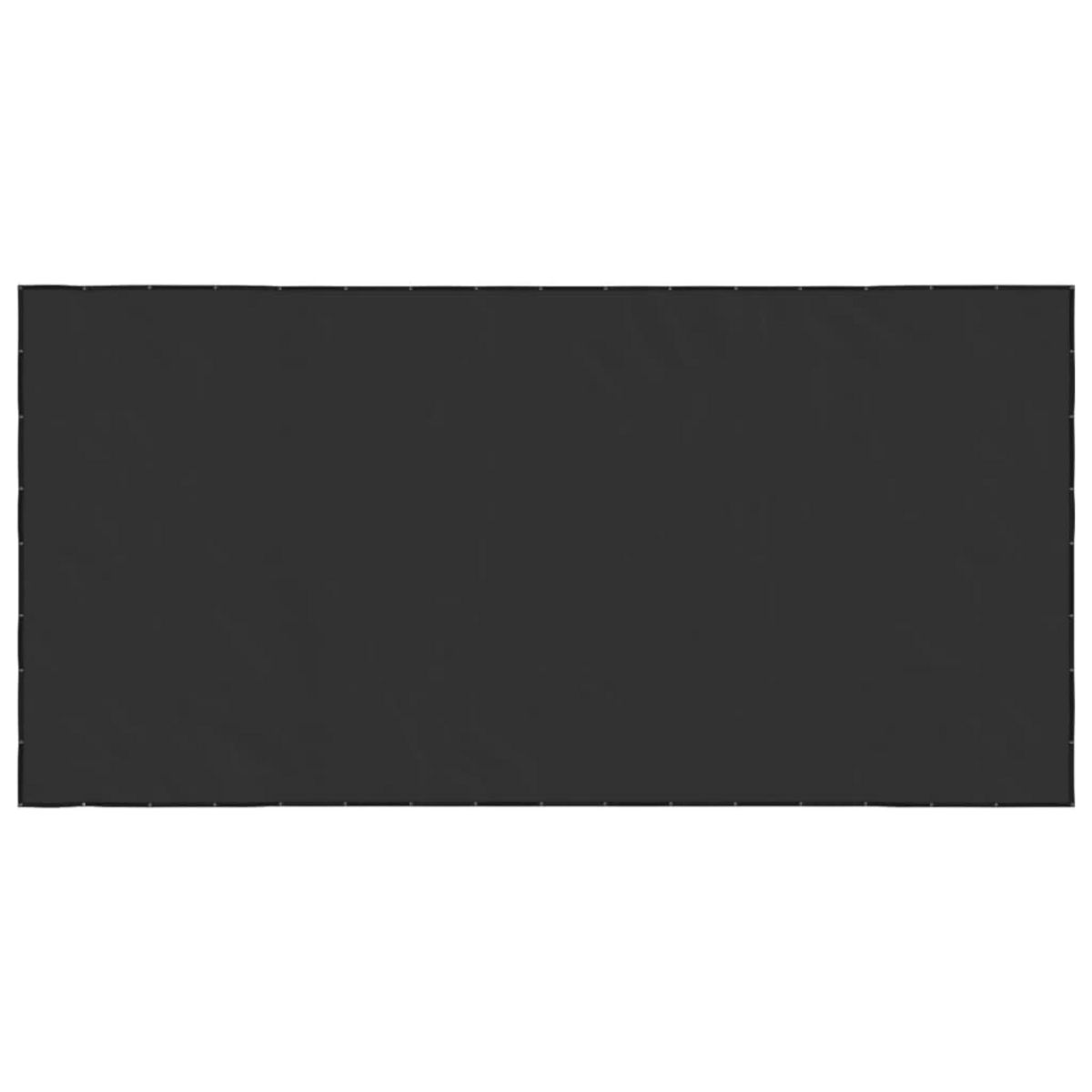 VIDAXL Filet de conteneur PEHD 4 x 8 m Noir