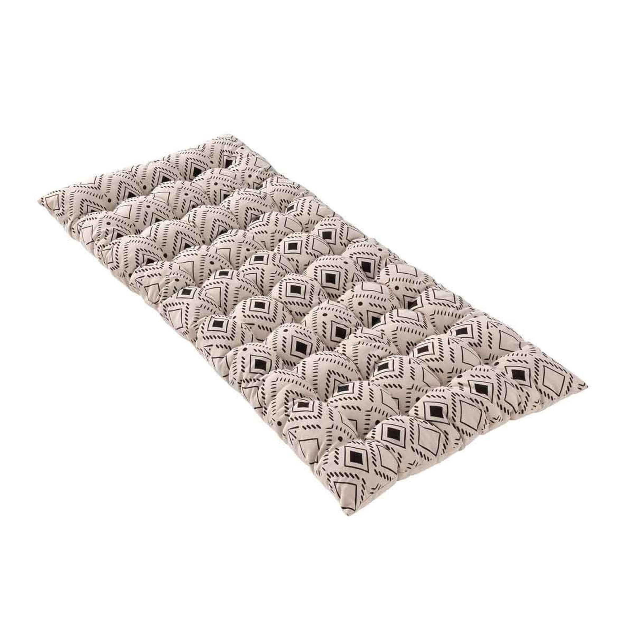 Douceur d'Intérieur Matelas de Sol Imprimé  Nalika  60x120cm Naturel