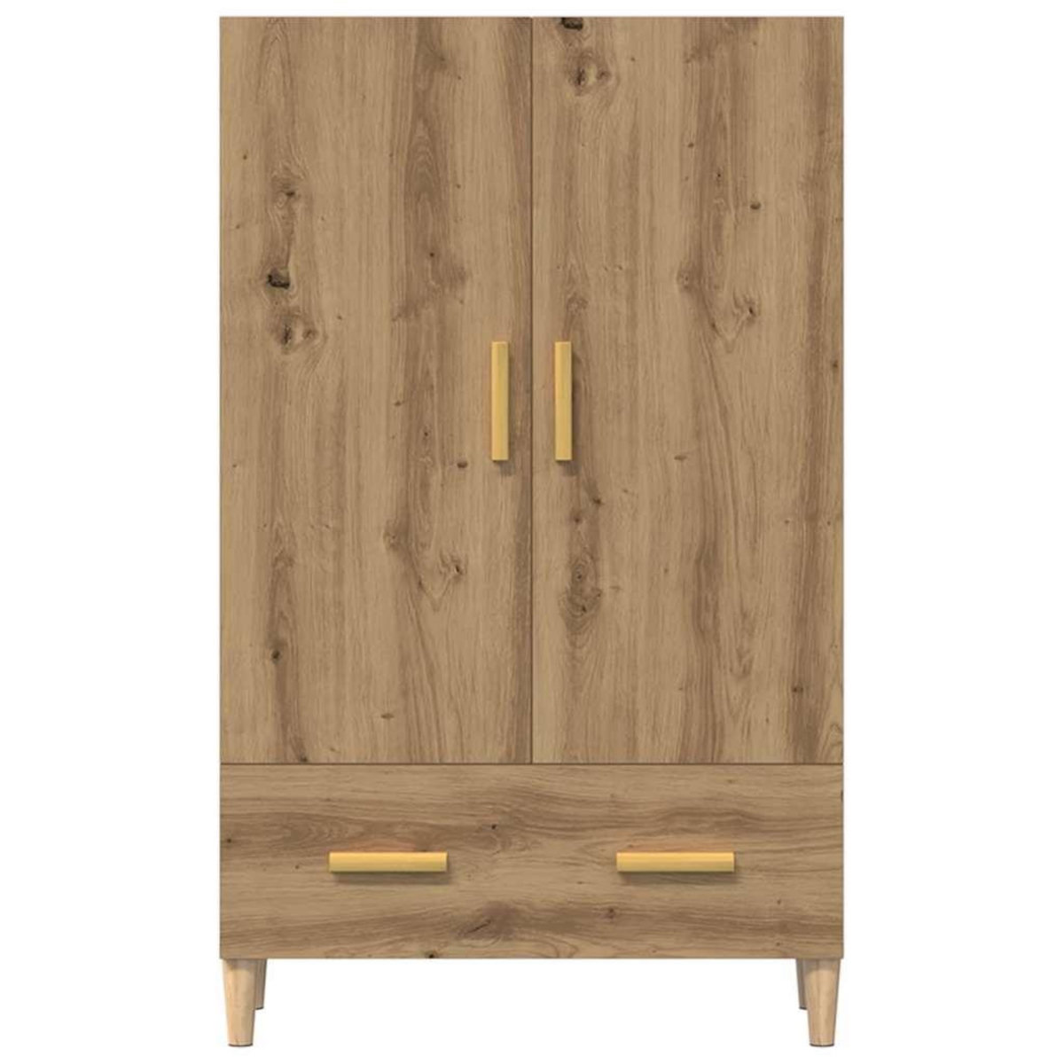 VIDAXL Buffet chene artisanal 70x31x115 cm bois d'ingenierie