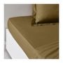 Voir la diapositive 3 : Today Drap housse TODAY Essential - 140 x 200+30 cm - 2 personnes - 100% Coton uni - Bronze
