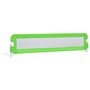 Voir la diapositive 2 : VIDAXL Barriere de securite de lit d'enfant Vert 180x42 cm Polyester