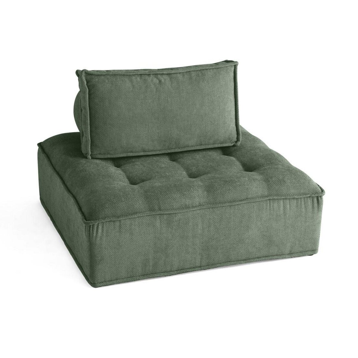 LISA DESIGN Marisol - module d'assise - velours texturé