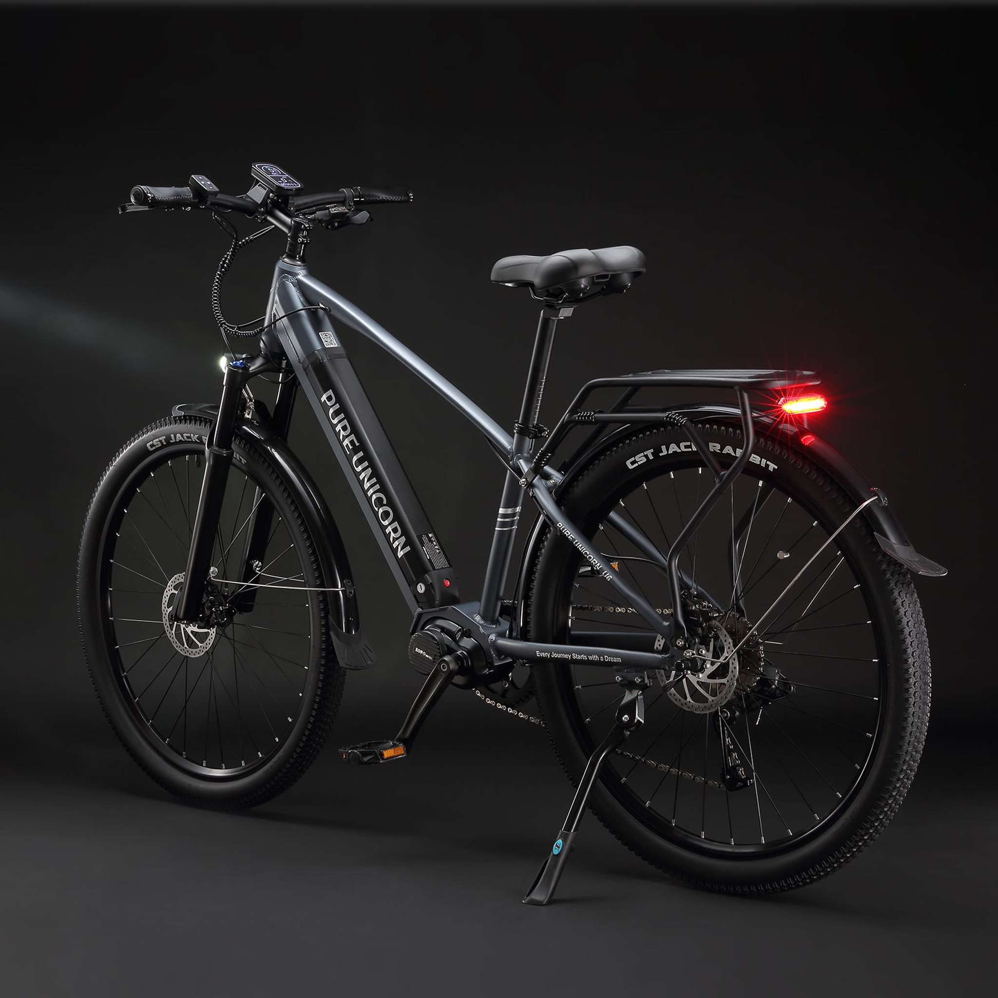 Voir la diapositive 6 : PURE UNICORN Vélo de banlieue électrique PURE UNICORN U6, moteur à entraînement central 48 V 500 W
