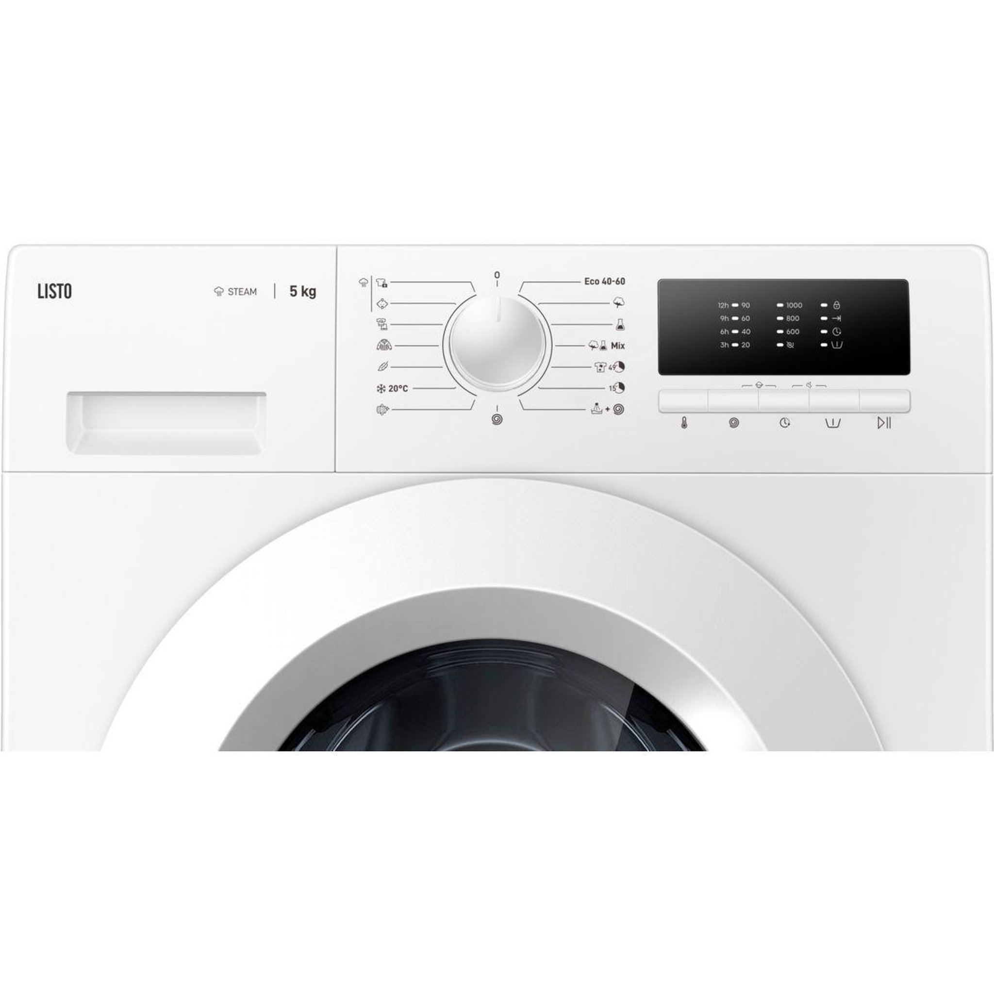 Voir la diapositive 5 : Listo Lave linge compact lf510-l2b