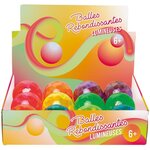 BALLE REBONDISSANTE AVEC LUMIERE Assortiment, modèle choisi aléatoirement HKTPU0882