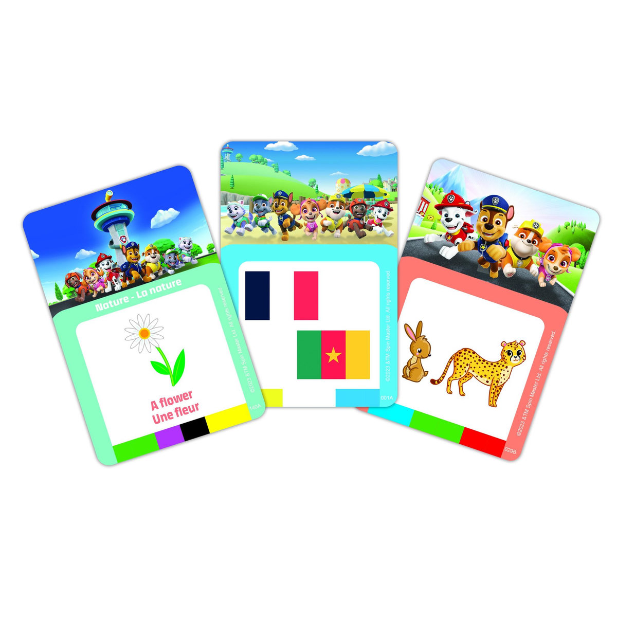 Lexibook Lecteur de cartes interactif parlant bilingue Quizz Hit Pat Patrouille anglais et français