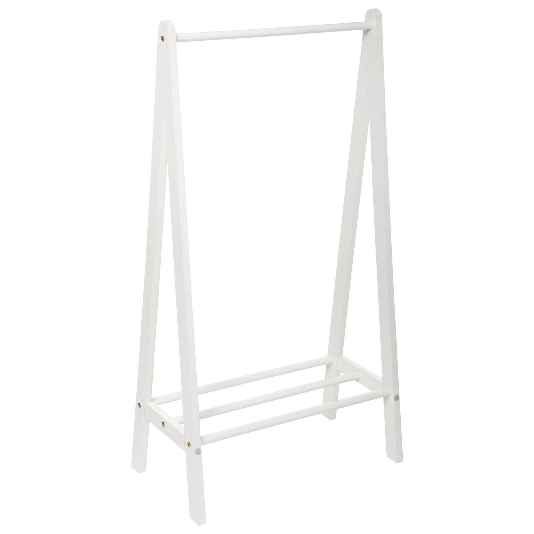 Atmosphera Kids Portant pour enfant simple - hauteur 115 cm - blanc