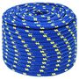 Voir la diapositive 2 : VIDAXL Corde de bateau Bleu 12 mm 100 m Polypropylene