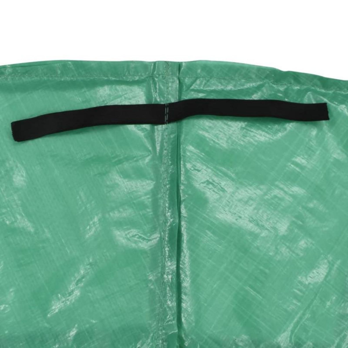 VIDAXL Coussin de sécurité PE Vert de trampoline rond de 3,66 m
