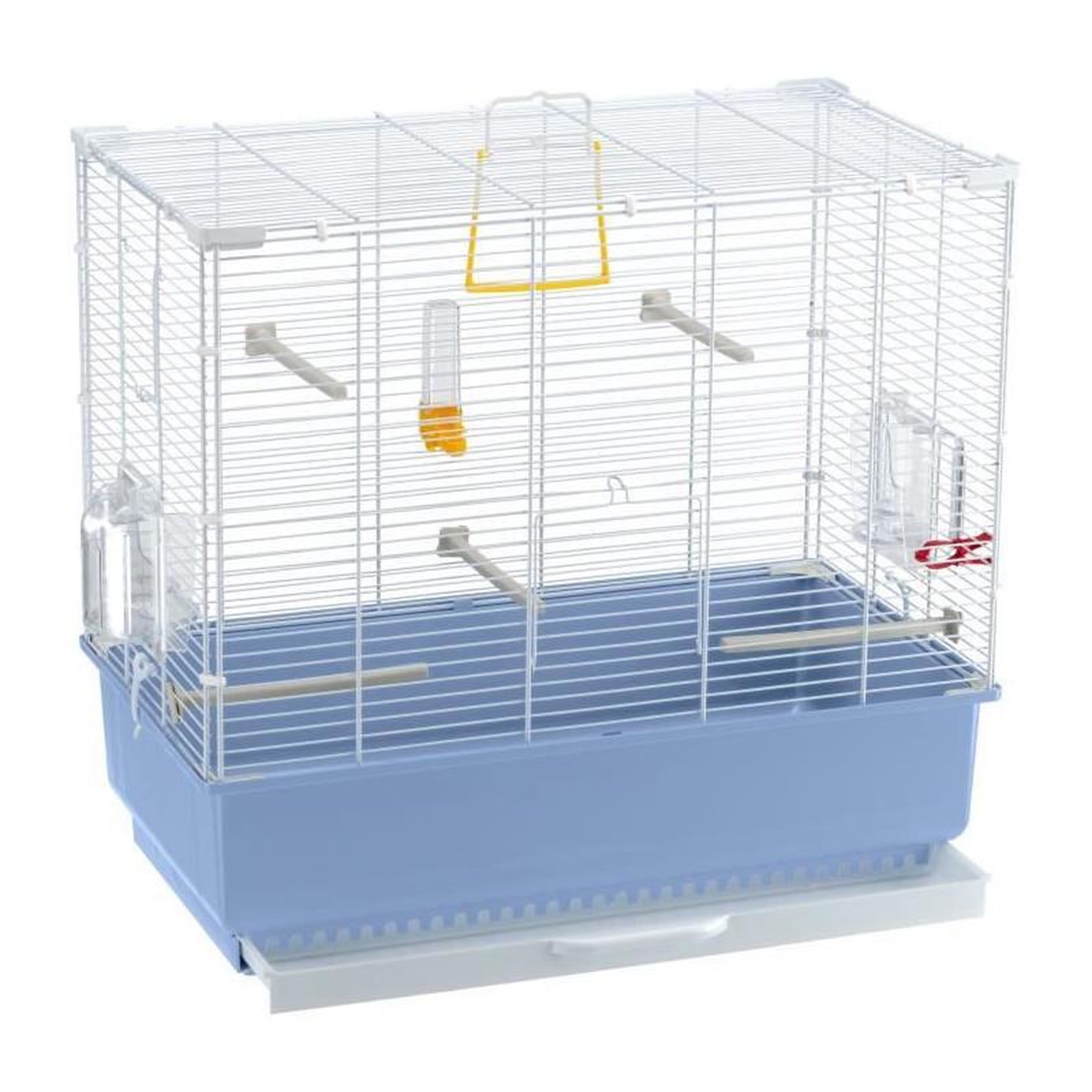 Voir la diapositive 5 : Ferplast Cage canaris - FERPLAST - PIANO 4 - 59 x 33 x 55 cm - Blanc