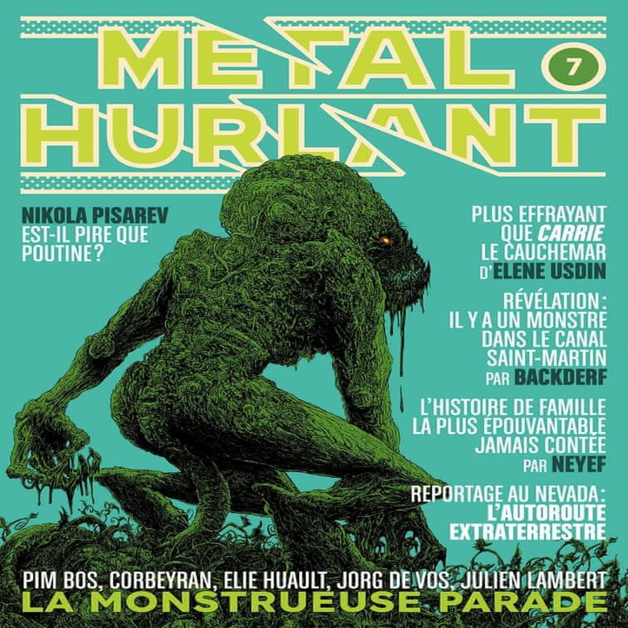 METAL HURLANT N° 7 : LA MONSTRUEUSE PARADE, Frissen Jerry