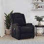 Voir la diapositive 1 : VIDAXL Fauteuil Noir Similicuir