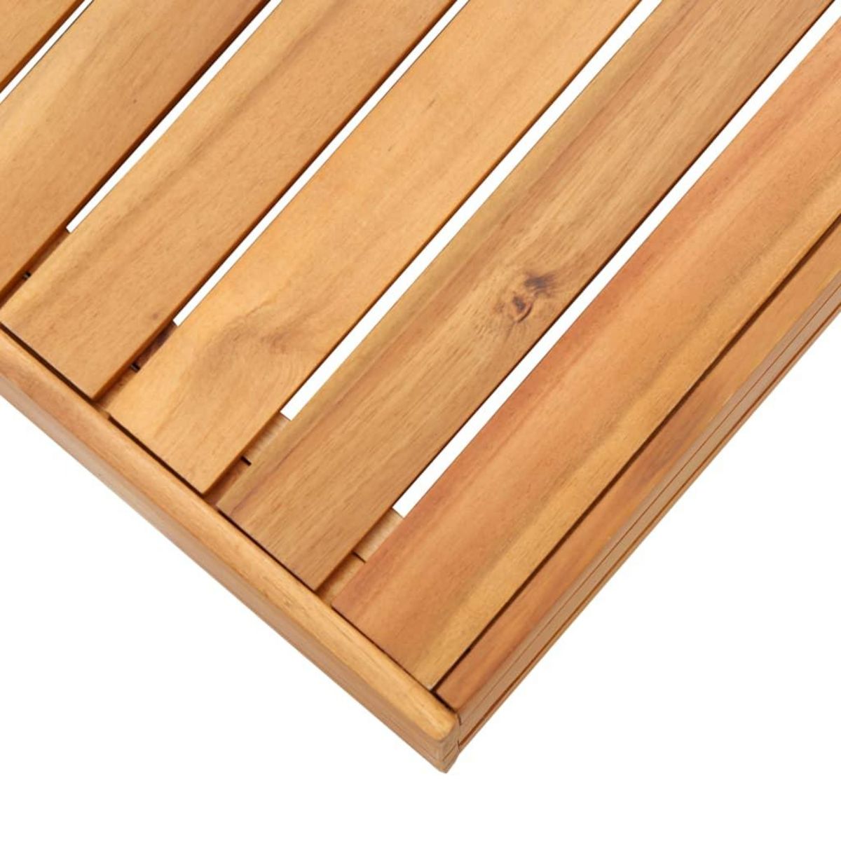 VIDAXL Repose-pied sectionnel 1 pc avec coussin Bois d'acacia solide