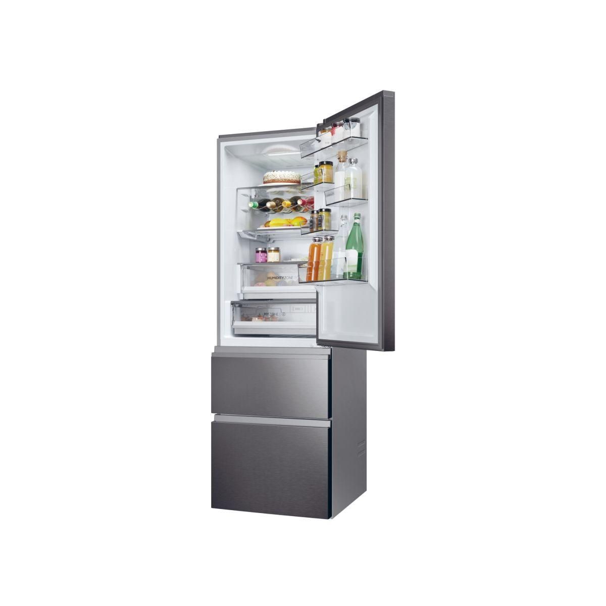 HAIER Réfrigérateur combiné HTW5618CNMP