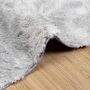 Voir la diapositive 5 : VIDAXL Tapis Shaggy a poils longs NAVARRA gris clair 130x200 cm
