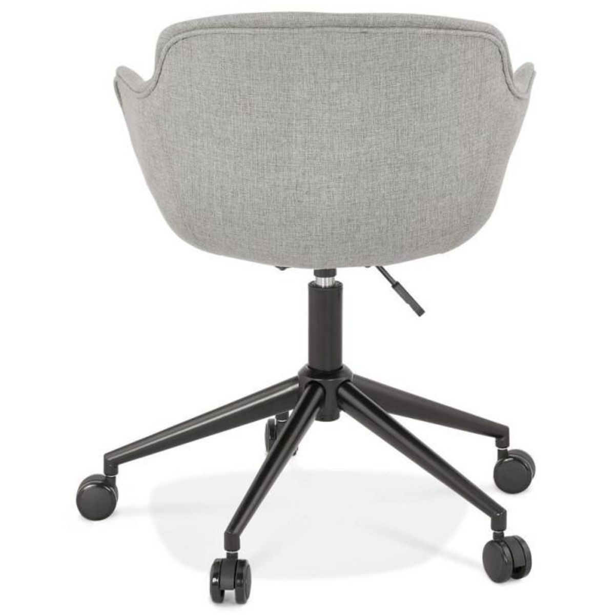 Paris Prix Chaise de Bureau Design  Alma  80cm Gris