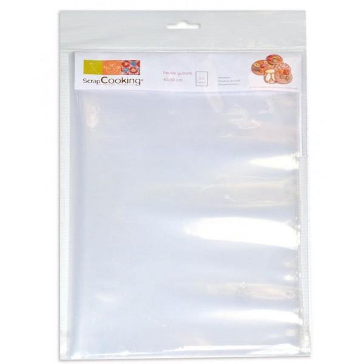 SCRAPCOOKING 10 Feuilles Guitare pour pâtisserie