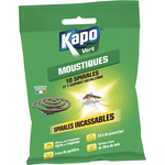 Kapo Spirale antimoustiques KAPO, 10 spirales de 6 gr