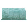 Voir la diapositive 6 : OUTSUNNY Serre de jardin tunnel 12 m² 4L x 3l x 2H m acier galvanisé renforcé diamètre 2,5 cm + PE haute densité fenêtres porte vert