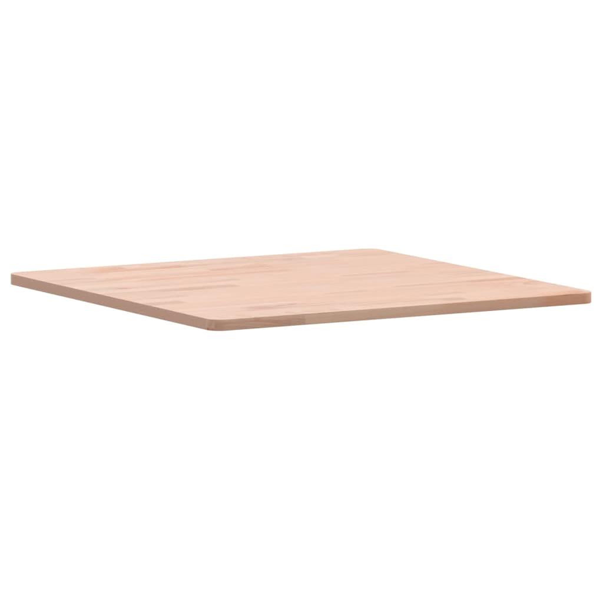 Voir la diapositive 3 : VIDAXL Dessus de table 60x60x1,5 cm carre bois massif de hetre