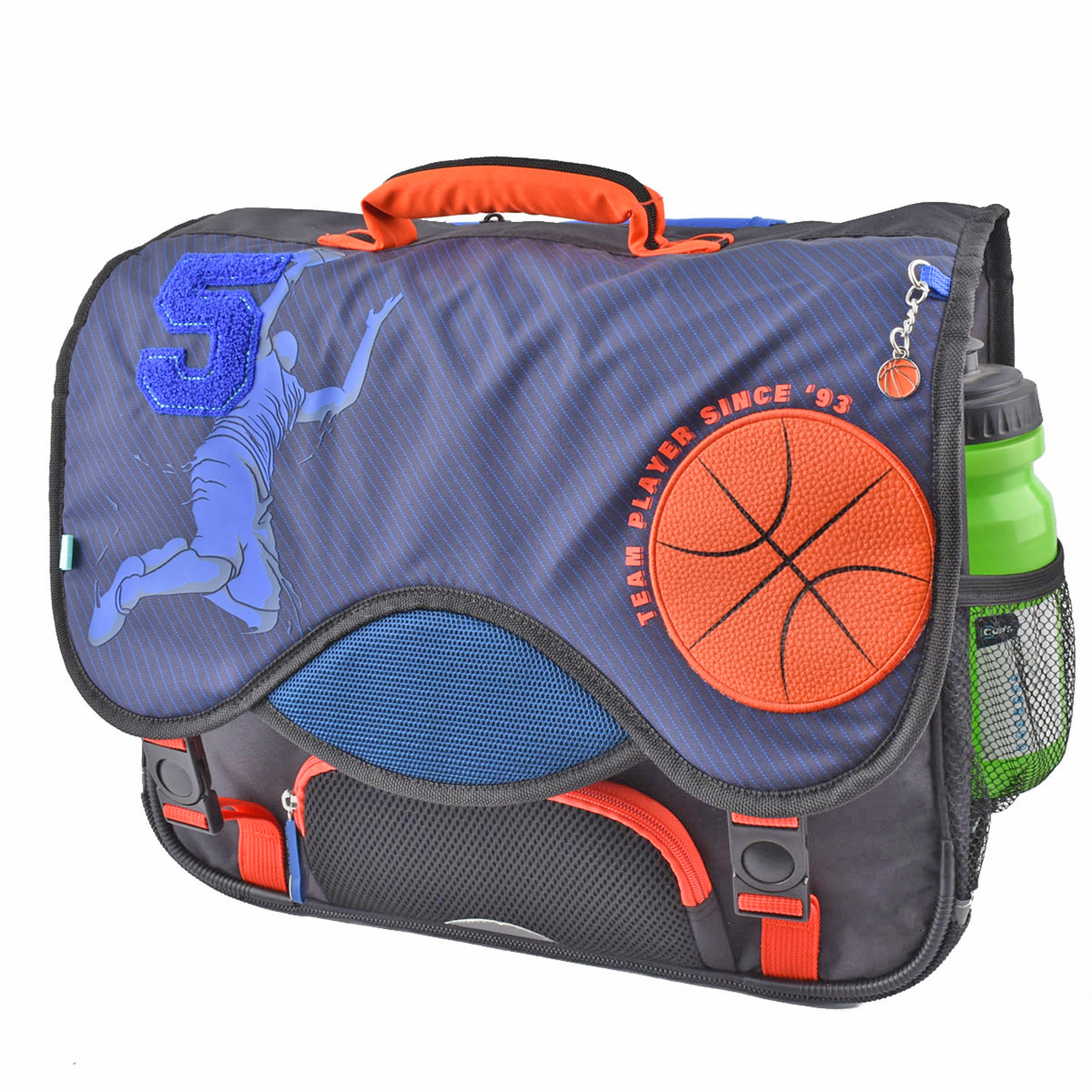 Voir la diapositive 5 : AUCHAN Cartable 41 cm CM1/CM2 Playground