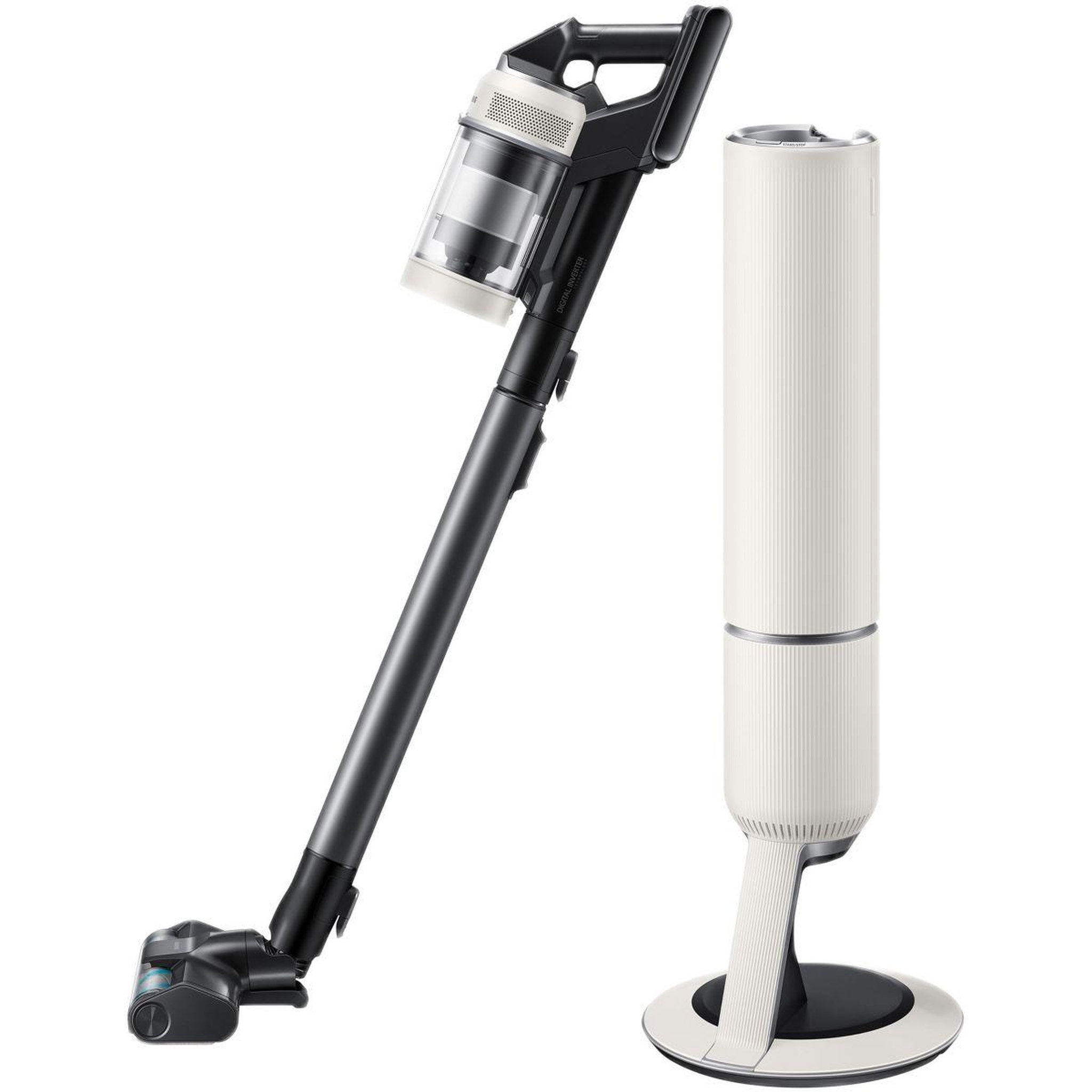 Voir la diapositive 2 : Samsung Aspirateur balai bespoke ai jet lite complete extra 2 batteries vs80f28ees