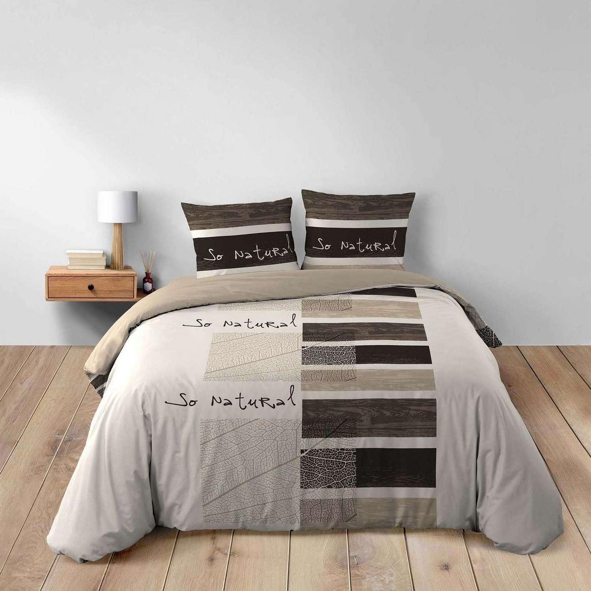 Douceur d'Intérieur Parure de lit MANALA - 100% coton