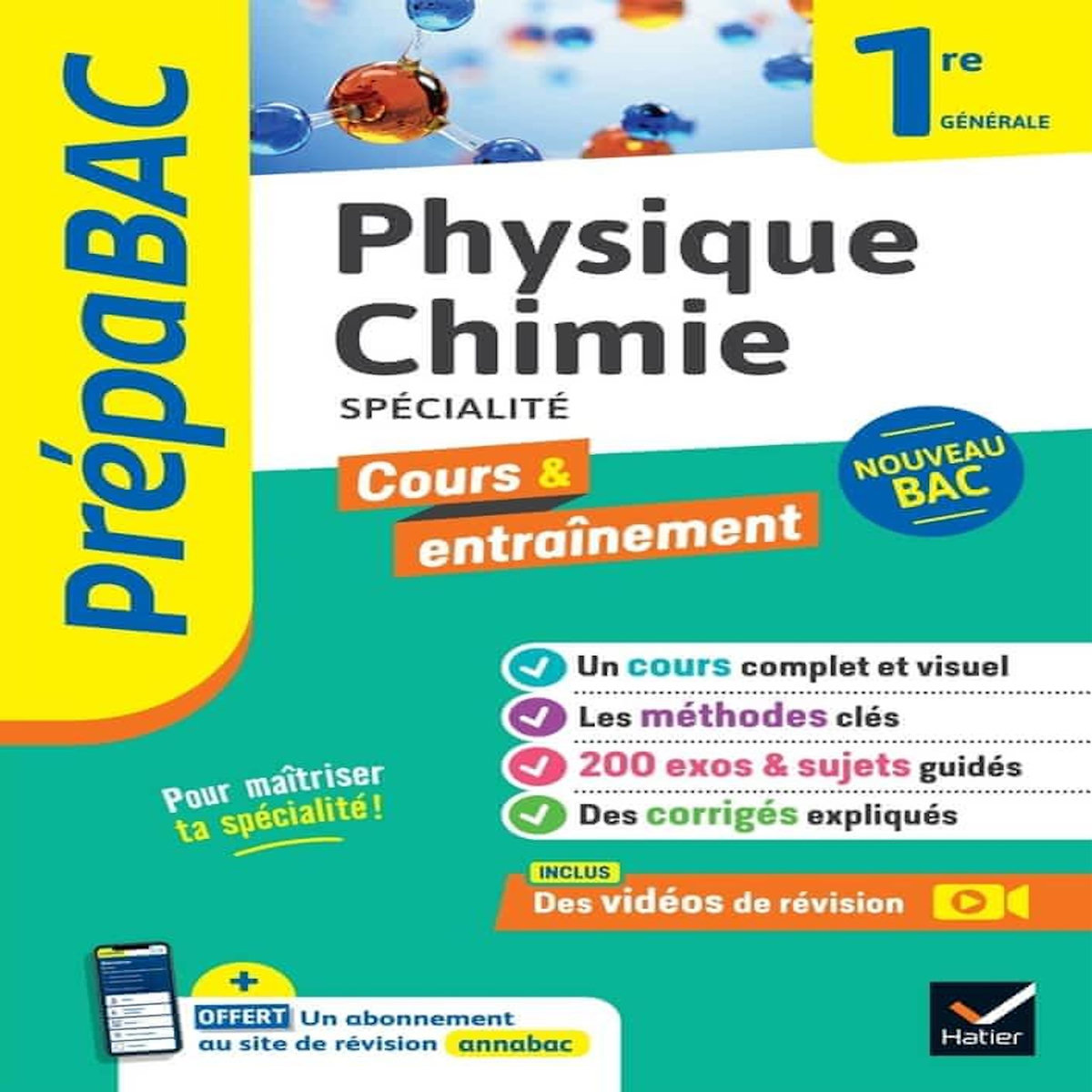 PHYSIQUE-CHIMIE SPECIALITE 1RE GENERALE. EDITION 2024, Carrasco Joël
