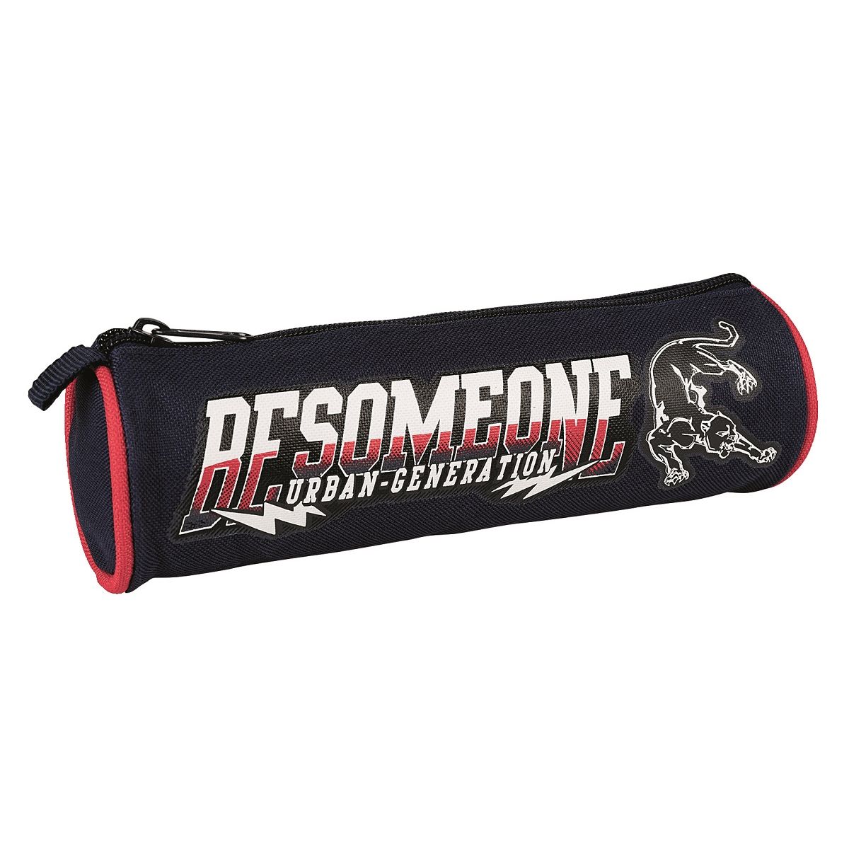 BESOMEONE Trousse garçon ronde 1 compartiment - BESOMEONE - Bleu marine