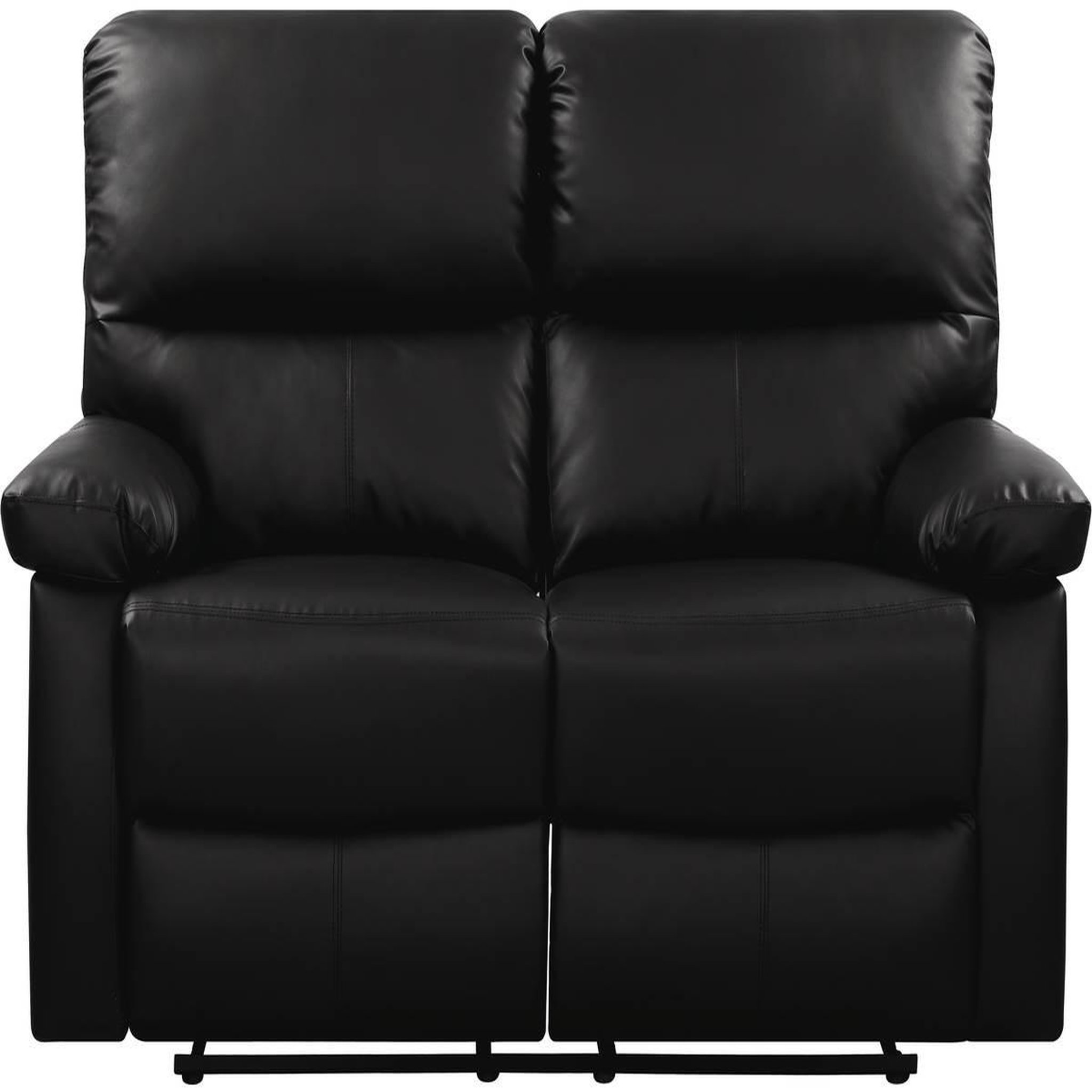 Voir la diapositive 3 : Habitat et Jardin Canapé relax  lincoln  - 147 x 89 x 103 cm - 2 places - noir